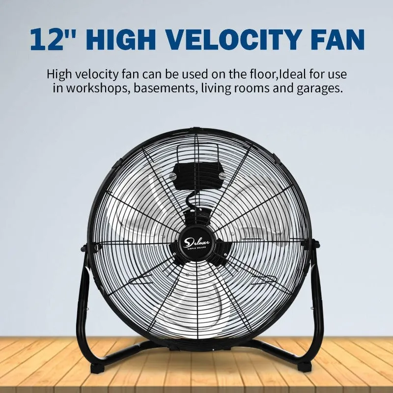 3 Speed High Velocity Table Fan