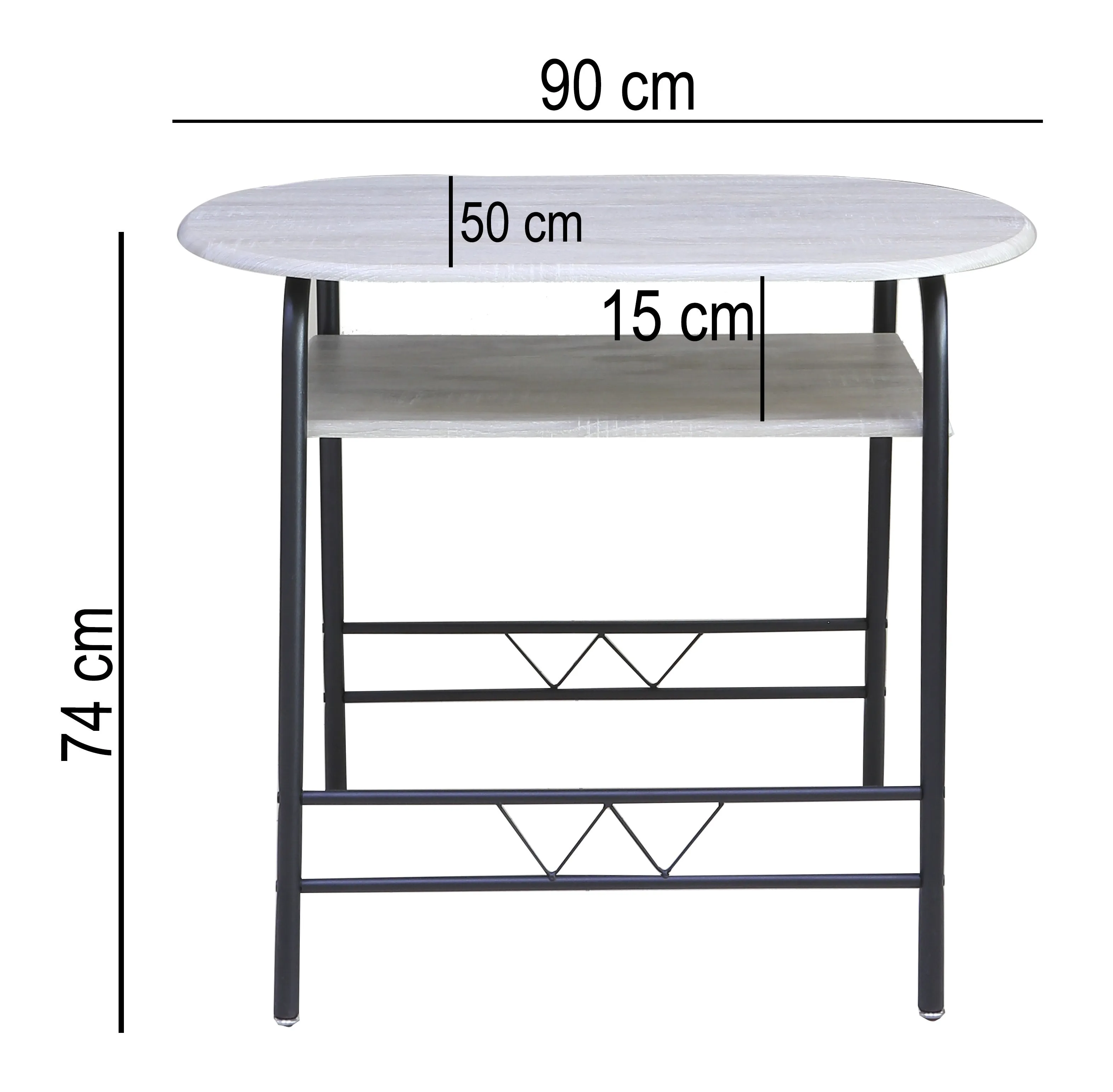 Aft Wooden Steel Metal Dining Table Chairs Set Modern Dining Room and Kitchen Aft-B602-09-1 2