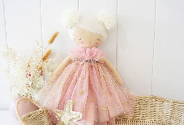 Alimrose Halle Ballerina Doll 48cm (Fair & Blonde)