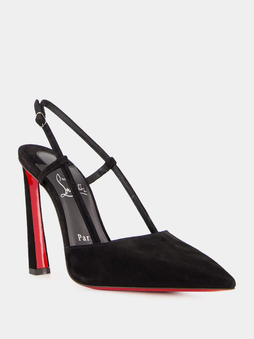 Black Condorolina Slingback Pumps