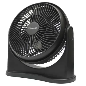 Brentwood Kool Zone F-8BKR 3-Speed 8” High Velocity Air Circulator Fan, Black