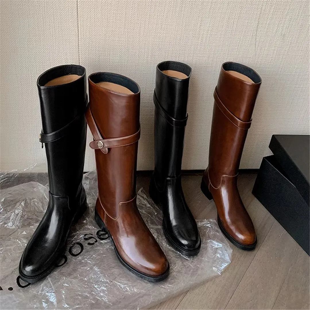 CrocVogue Pointed Mid-Height Boots