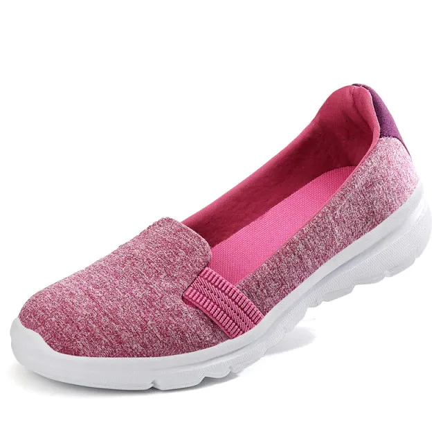 Daily Women's Soft Breathable Mesh Casual Flat Loafers Shoes