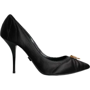 Dolce & Gabbana Black Heart DEVOTION Heels Pumps Shoes