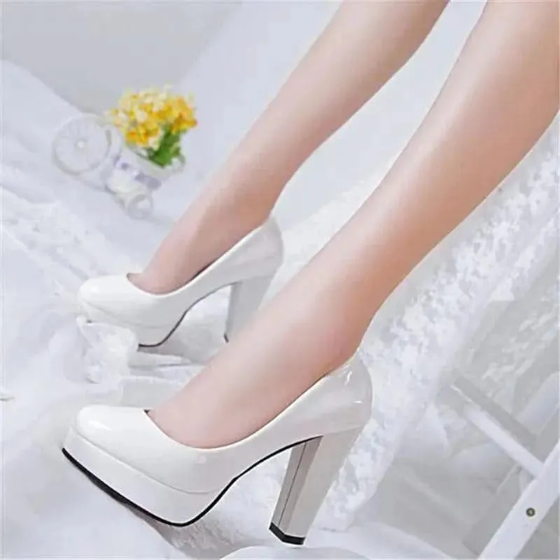 Elegant Slip-On Pointed Toe High Heels for Women