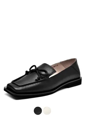 Galina Women's Flat Leather Loafer Shoes