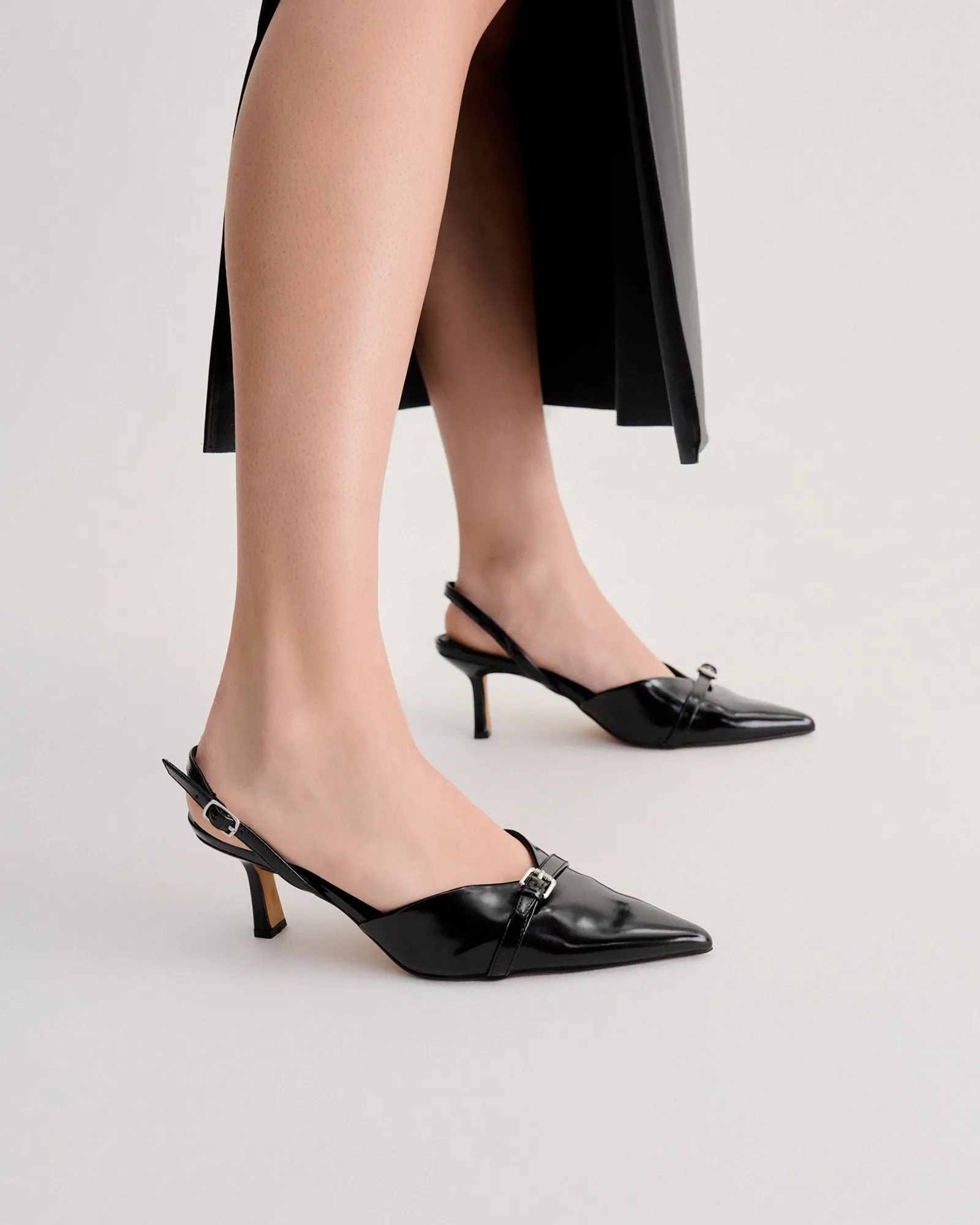 JADE Slingback Stiletto Heel Pumps