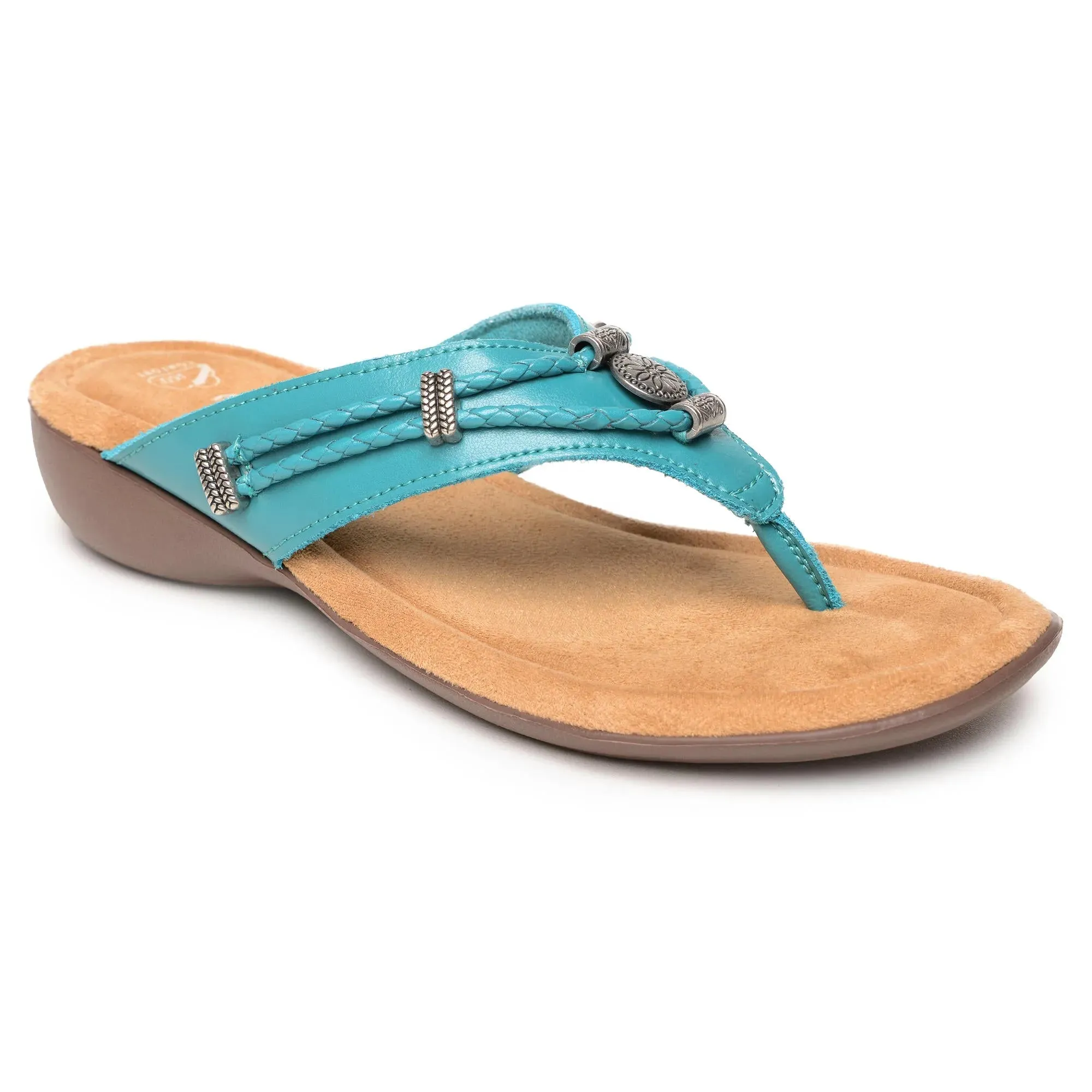 Minnetonka Silverthorne 360 Leather - Womens Sandals