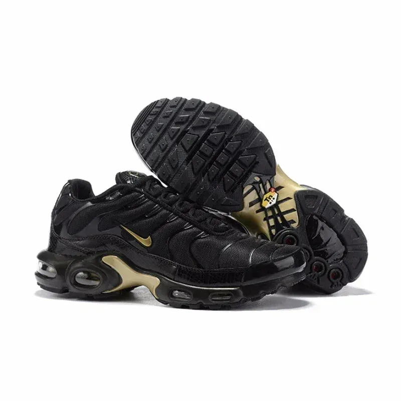 Nike TN Air Max Plus Frequency Pack  Yellow & Black Men's Running Shoes