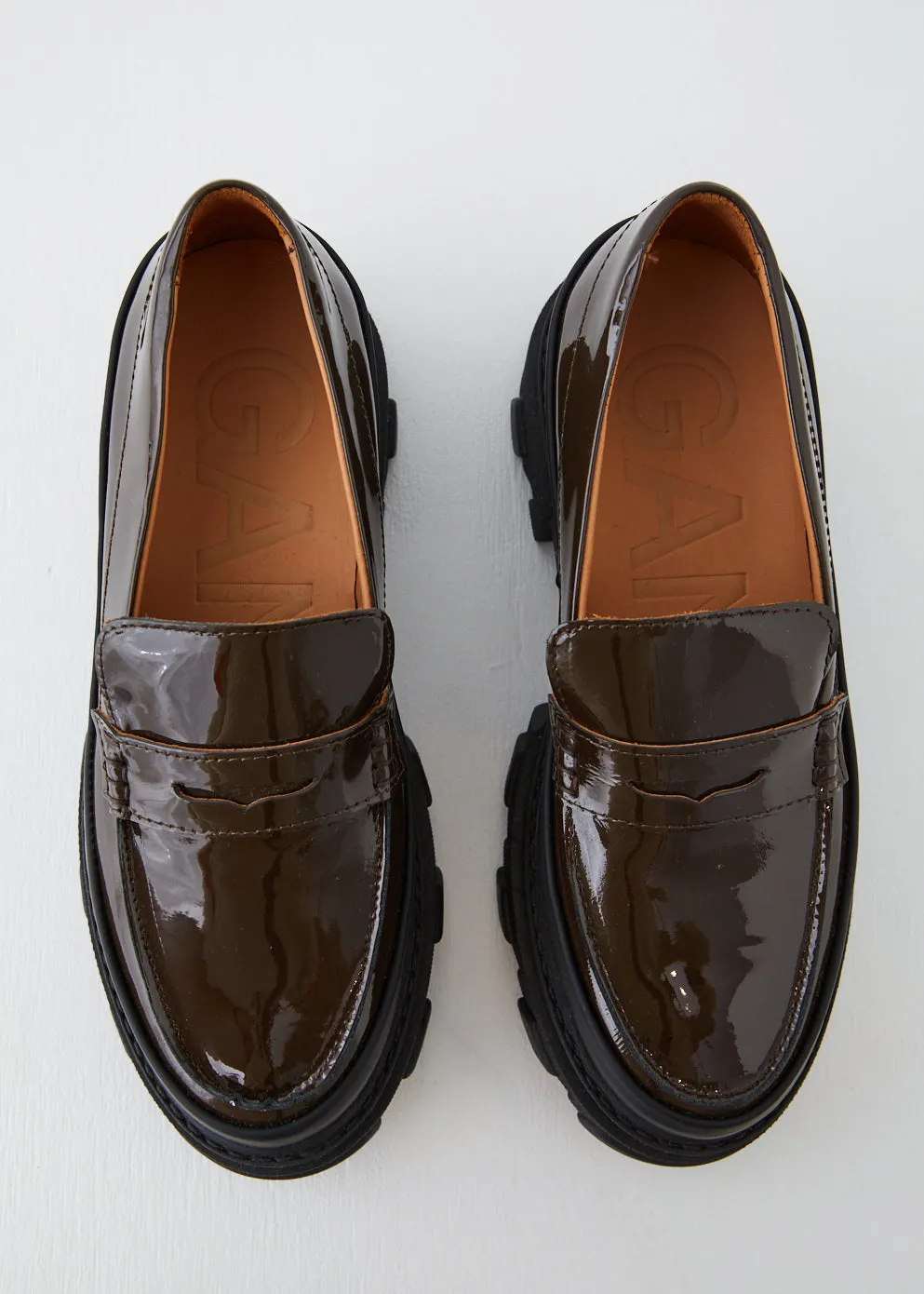 Patent Chunky Loafers