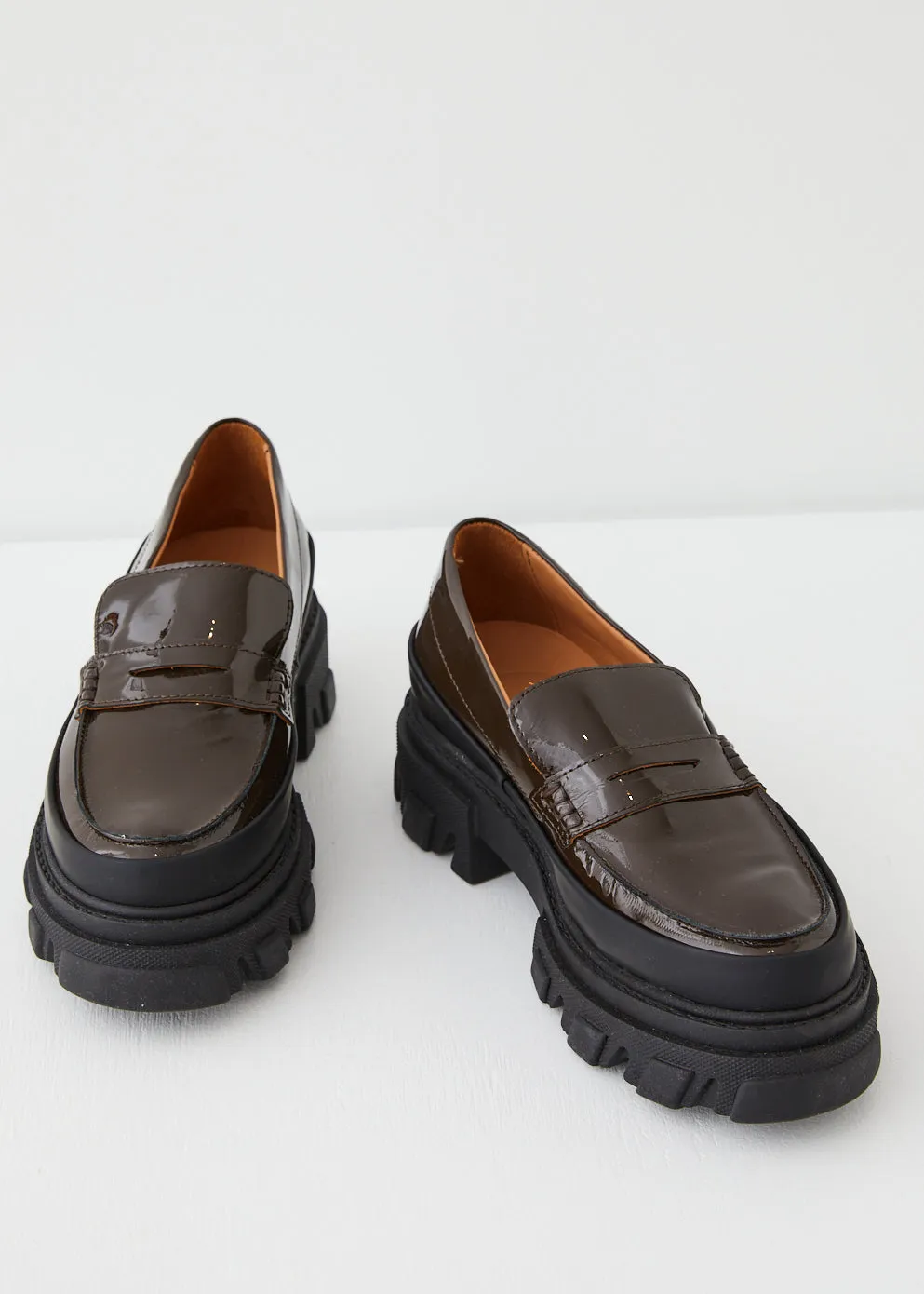 Patent Chunky Loafers