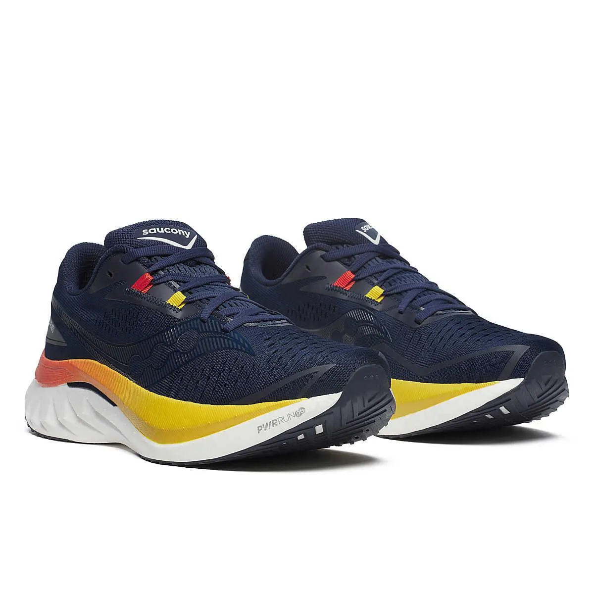 Saucony Men's Endorphin Speed 4 Running Shoe Navy/Spice