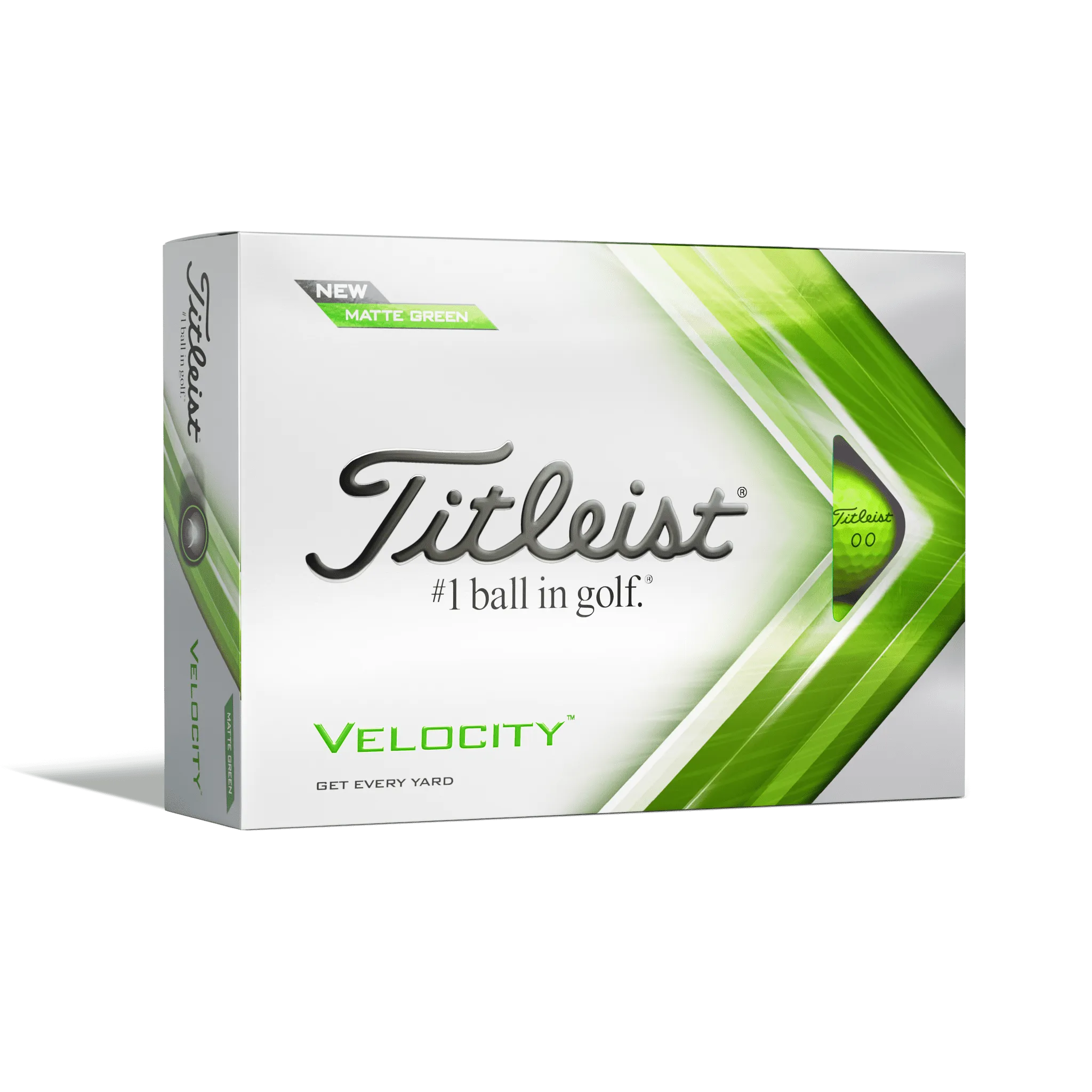 Titleist 2022 Velocity Golf Balls, 12 Pack, White