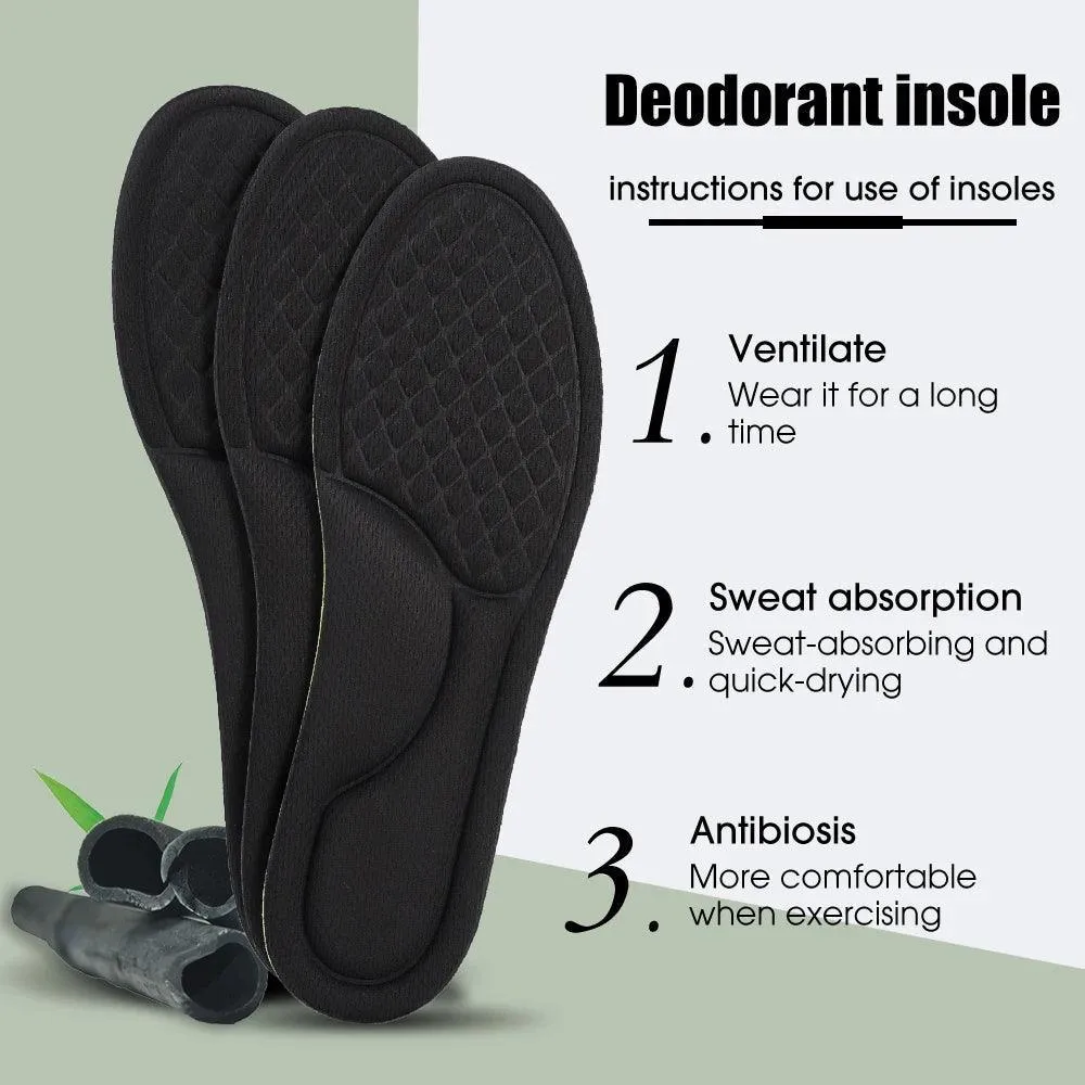 Ultimate Support Memory Foam Insoles for Active Comfort and Shock Absorption