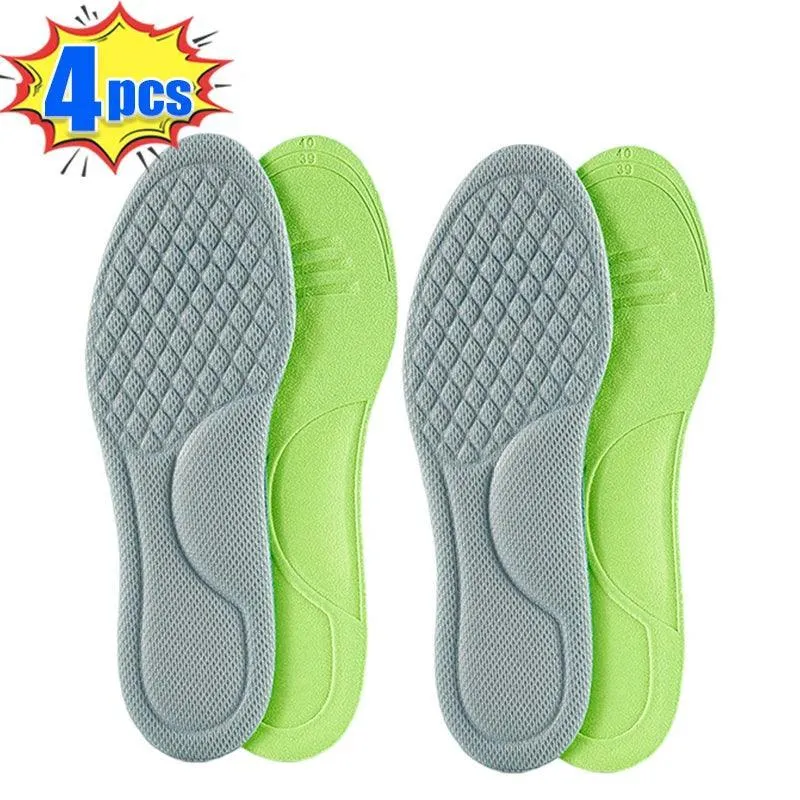 Ultimate Support Memory Foam Insoles for Active Comfort and Shock Absorption