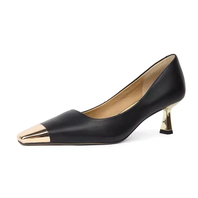 USS Shoes Eloisa Women's Metal Pointed Elegant Pumps