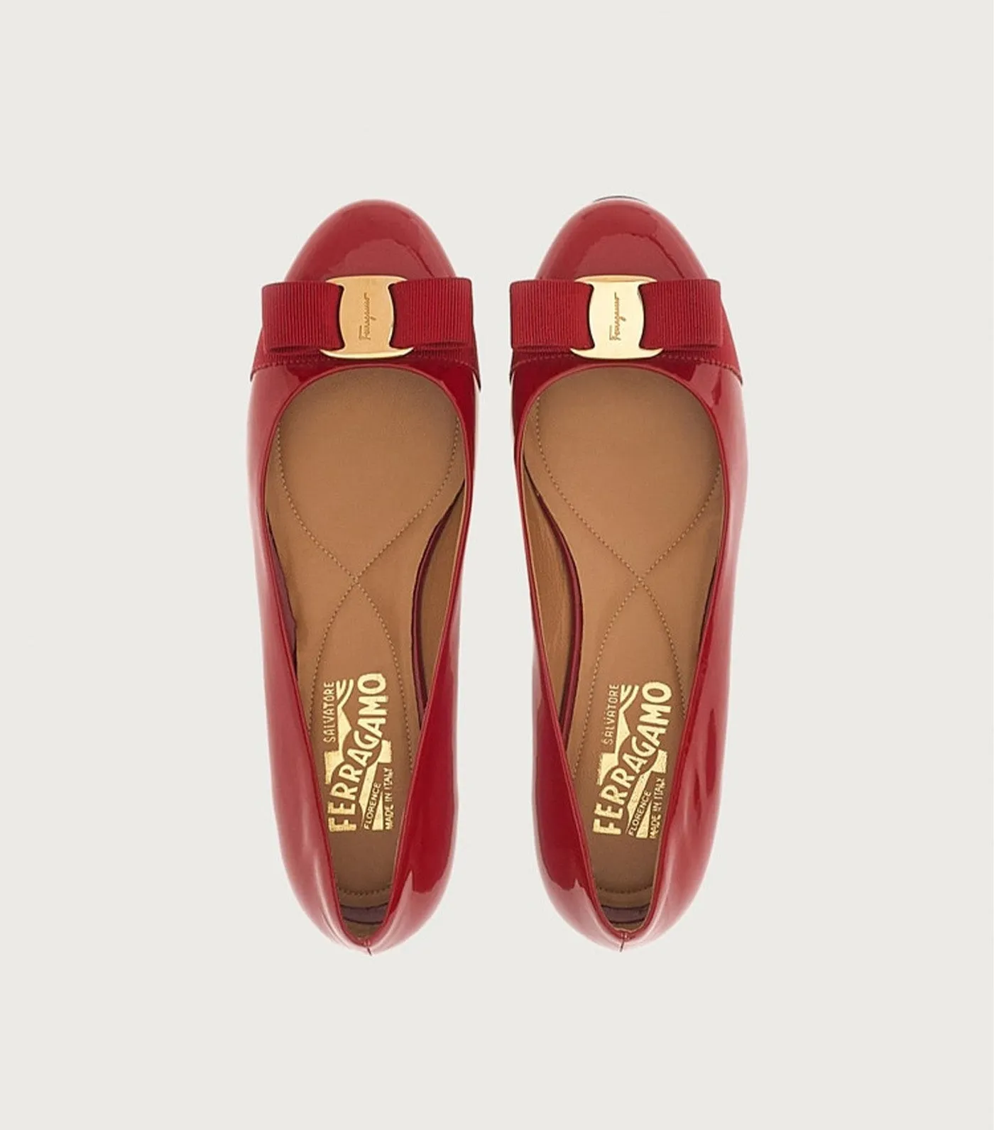 Varina Ballet Flat Red